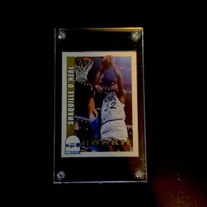1993 Skybox Shaquille O’Neal Rookie Basketball Card.